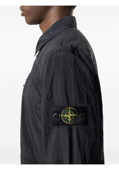 overshirt 1200038 uomo nera STONE ISLAND | L1S15 1200038 S0019V0029